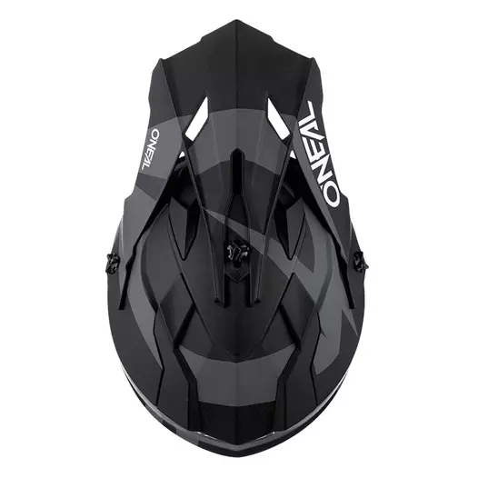 O Neal 2srs Slick Мотошлем Black Grey Черный