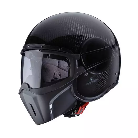 Caberg Jet Ghost X Carbon Мотошлем Black Черный (размер: xs)