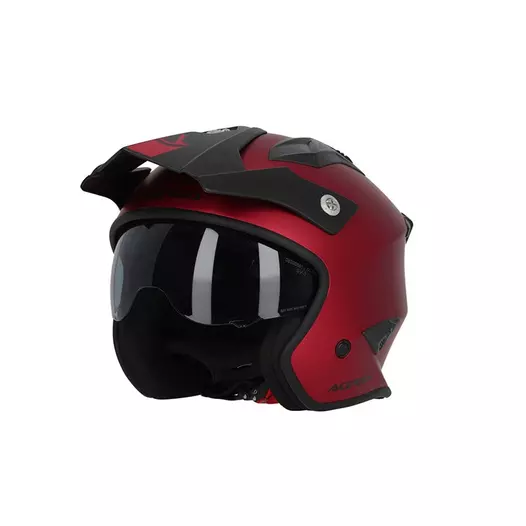 Acerbis Jet Aria 2206 Metallic Мотошлем Red Красный (размер: m)
