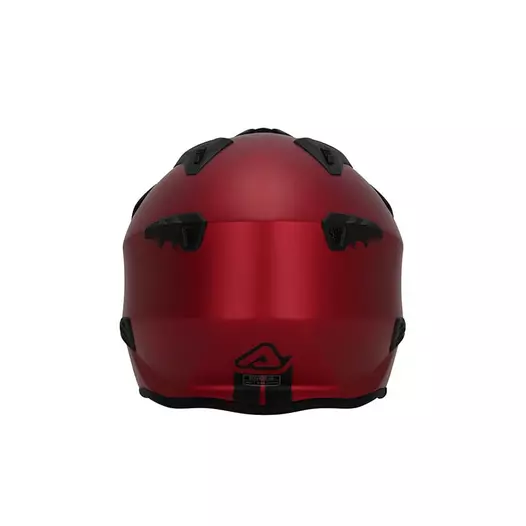 Acerbis Jet Aria 2206 Metallic Мотошлем Red Красный