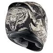 Icon Airmada Skrawl мотошлем белый