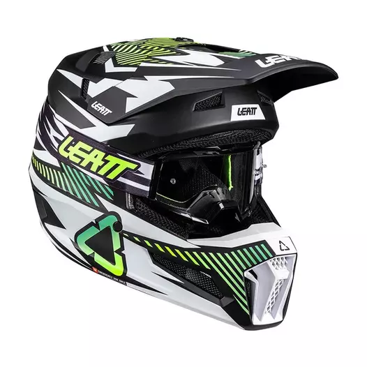 Leatt Kit Moto 3.5 Jr V26 Мотошлем Teal Зеленый
