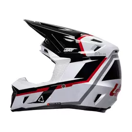 Leatt Moto 7.5 V26 Мотошлем Kit White Red Белый