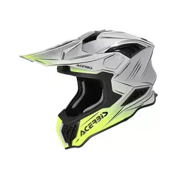 Acerbis Airstrike-x Мотошлем Grey Yellow Серый