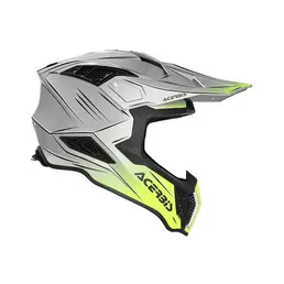 Acerbis Airstrike-x Мотошлем Grey Yellow Серый