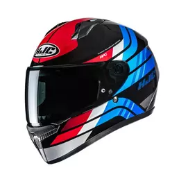 Hjc C10 Hiper Мотошлем Blue Red Синий