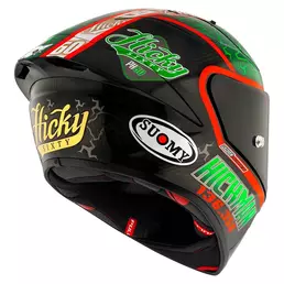Suomy S1-xr Gp Carbon Hickman Replica 2024 Мотошлем Зеленый