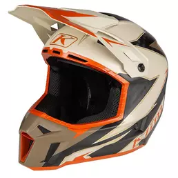 Klim F3 Carbon Мотошлем Lightning Peyote Коричневый