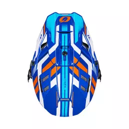 O Neal Ex-srs Dust Мотошлем Blue Orange Синий
