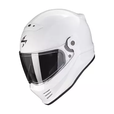 Scorpion Covert Fx Solid Мотошлем White Белый