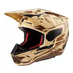 Alpinestars Sm5 2206 Mineral Мотошлем Kangaroo Коричневый