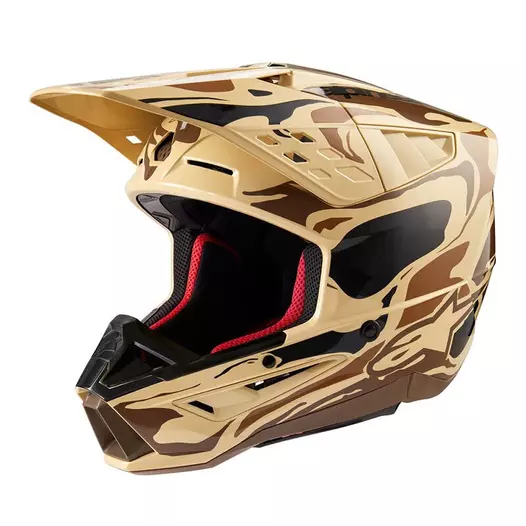 Alpinestars Sm5 2206 Mineral Мотошлем Kangaroo Коричневый (размер: m)