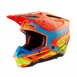 Alpinestars Sm5 2206 Action 2 Мотошлем Orange Оранжевый (размер: xs)
