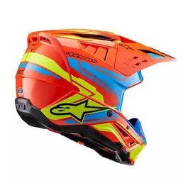 Alpinestars Sm5 2206 Action 2 Мотошлем Orange Оранжевый