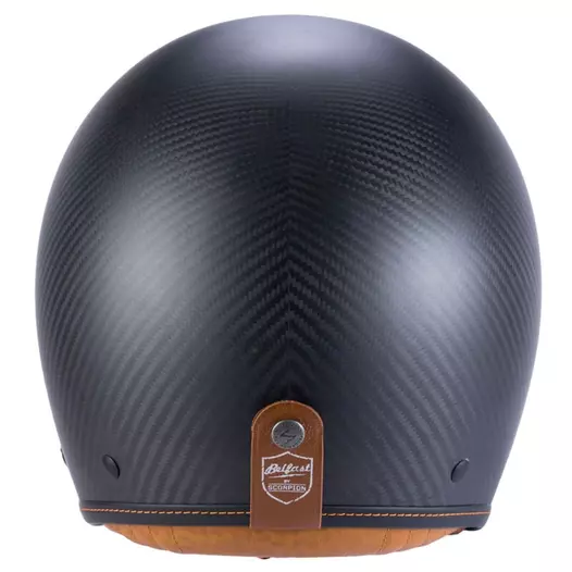Scorpion Belfast Carbon Мотошлем Matt Black Черный