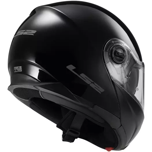 Ls2 Strobe Ff325 Solid Black Черный