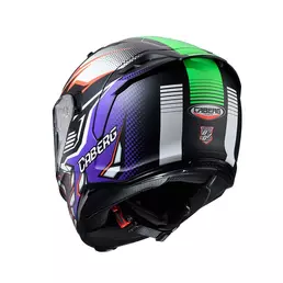 Caberg Avalon X Gurkha Мотошлем Green Purple Matt Фиолетовый