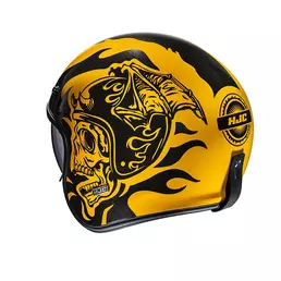 Hjc V31 Flame Мотошлем Yellow Желтый
