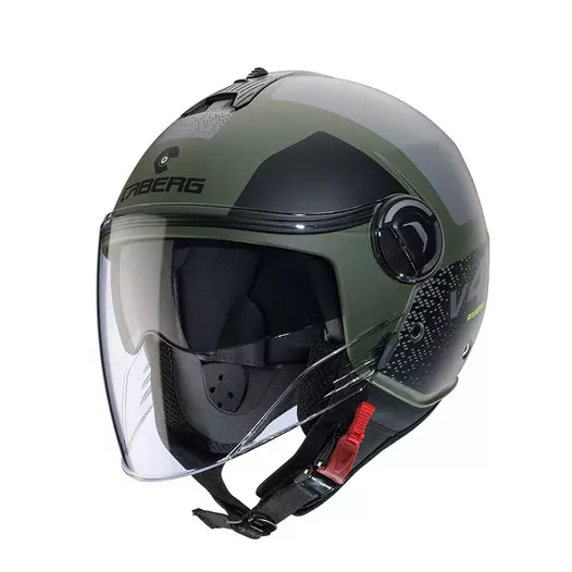 Caberg Riviera V4x Alpha Мотошлем Green Matt Зеленый (размер: xs)