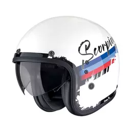 Scorpion Belfast Evo Adonis Мотошлем White Blue Red Белый