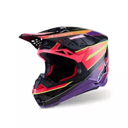 Alpinestars Supertech M10 2206 Era Мотошлем Violet Фиолетовый