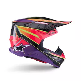 Alpinestars Supertech M10 2206 Era Мотошлем Violet Фиолетовый