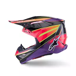 Alpinestars Supertech M10 2206 Era Мотошлем Violet Фиолетовый