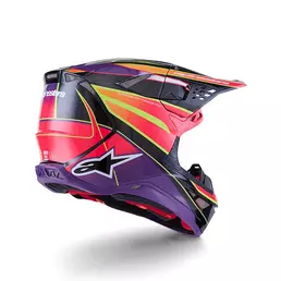 Alpinestars Supertech M10 2206 Era Мотошлем Violet Фиолетовый