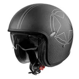 Premier Vintage Star Carbon Bm 22.06 Мотошлем Черный (размер: xs)