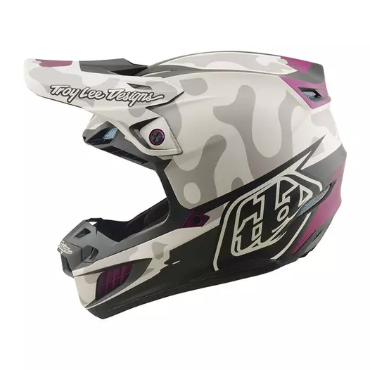 Troy Lee Designs Se5 Composite Myth Мотошлем Pumice Белый (размер: s)