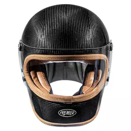 Premier Trophy Platinum Edition Carbon Мотошлем Черный