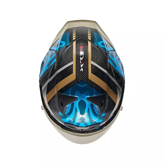 Nexx X.r3r Swirl Мотошлем Sky Blue Синий