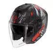 Shark Rs Jet Carbon Shaytan Mat Мотошлем Red Красный (размер: xs)
