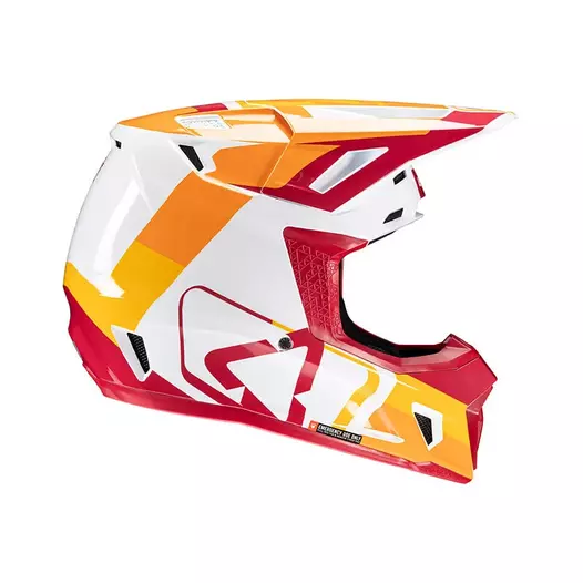 Leatt 7.5 V.25 Мотошлем Ruby Красный