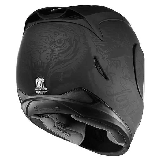 Icon Airmada Skrawl мотошлем черный