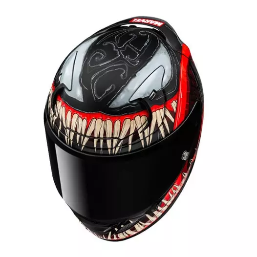 Hjc Rpha 12 Venom 3 Marvel Мотошлем Черный