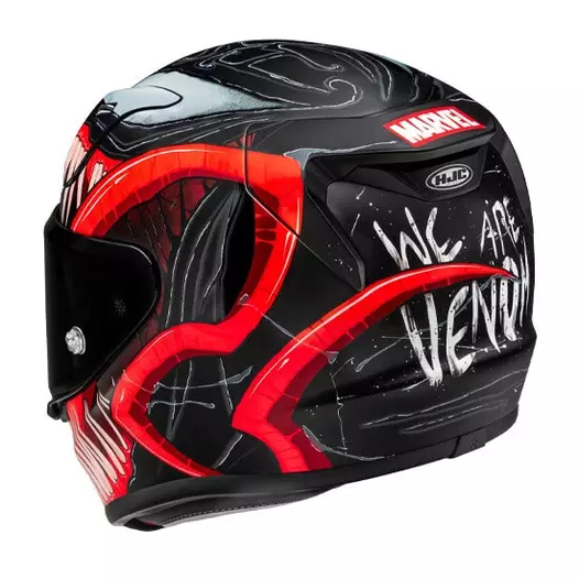 Hjc Rpha 12 Venom 3 Marvel Мотошлем Черный