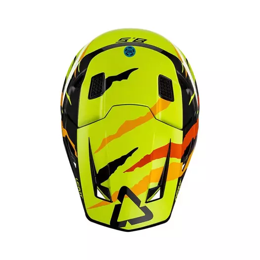 Leatt 8.5 Composite 2023 Мотошлем Yellow Желтый