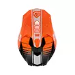 Acerbis Airstrike-c Мотошлем Orange White Оранжевый