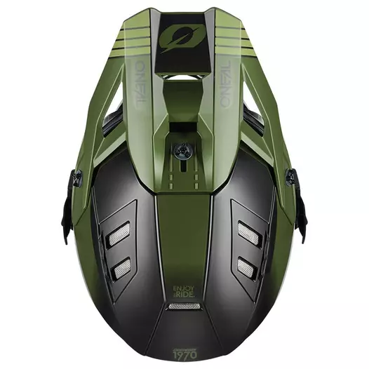 O Neal Ex-srs Hitch Мотошлем Black Olive Зеленый