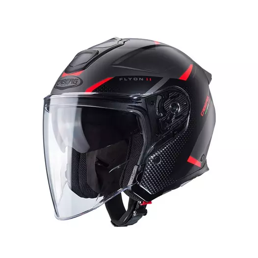 Caberg Flyon 2 Boss Мотошлем Grey Red Black Красный (размер: xs)