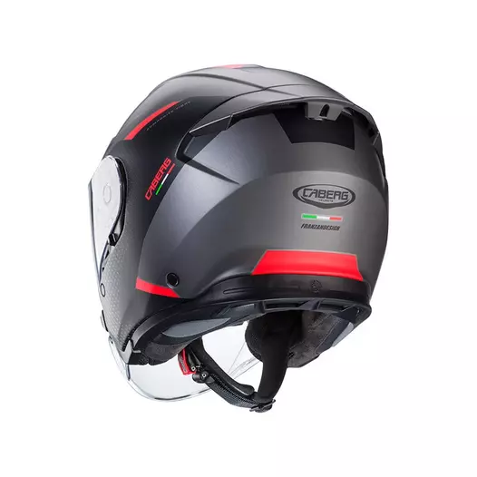 Caberg Flyon 2 Boss Мотошлем Grey Red Black Красный