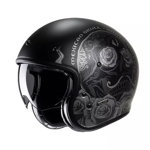 Hjc V31 Desto Мотошлем Black Grey Черный (размер: xs)