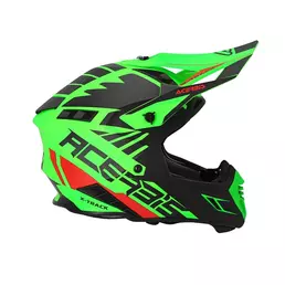 Acerbis X-track 2206 Мотошлем Green Fluo Black Зеленый