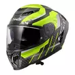 Ls2 Ff807 Dragon Carbon Trax Мотошлем Yellow Желтый (размер: 2xs)