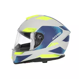Acerbis Krapon 2206 Мотошлем Grey Blue Синий