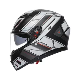 Agv K3 E2206 Rivia Мотошлем Black White Matt Белый