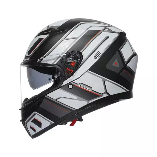 Agv K3 E2206 Rivia Мотошлем Black White Matt Белый