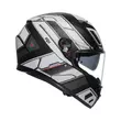 Agv K3 E2206 Rivia Мотошлем Black White Matt Белый