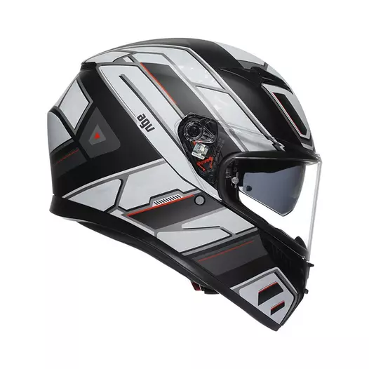Agv K3 E2206 Rivia Мотошлем Black White Matt Белый